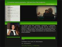 Tablet Screenshot of annacostantino.it